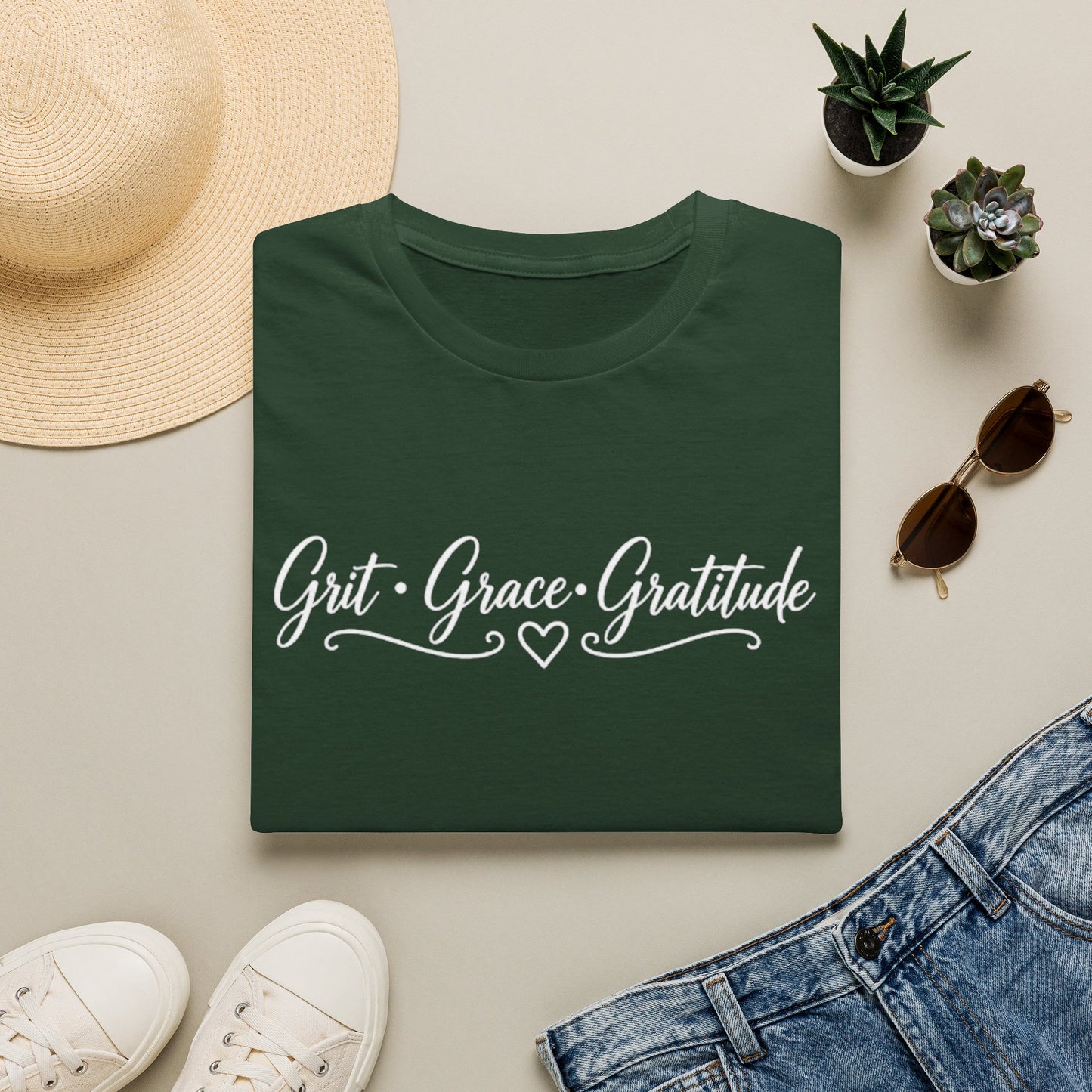 Grit • Grace • Gratitude Graphic Tee