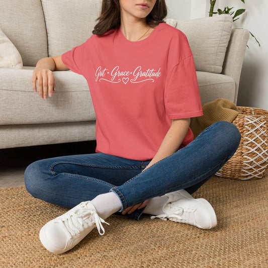 Grit • Grace • Gratitude Graphic Tee
