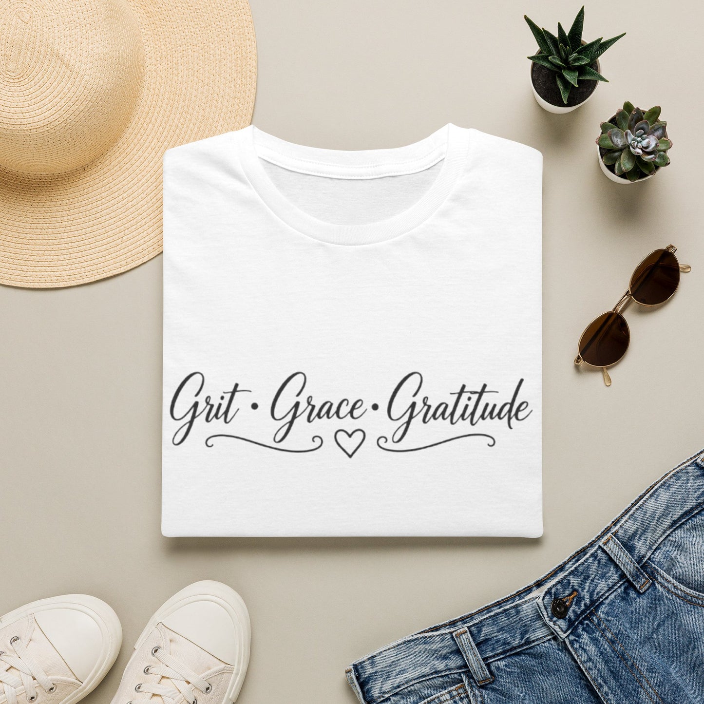 Grit • Grace • Gratitude Graphic Tee