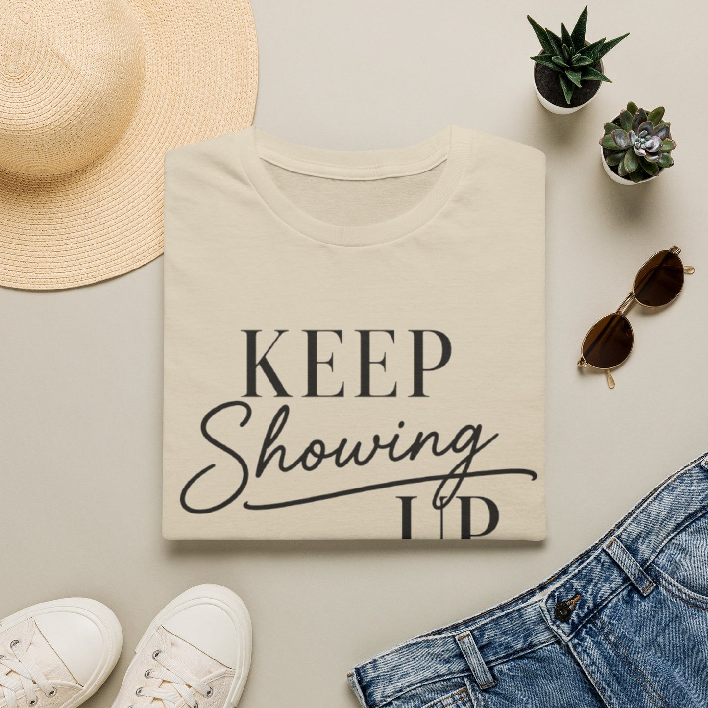 Keep Showing Up Graphic Tee